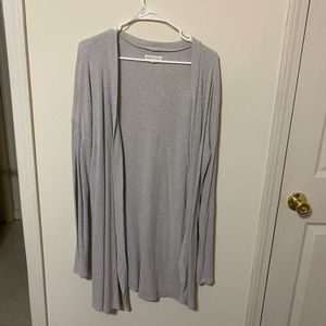 Long, soft cardigan